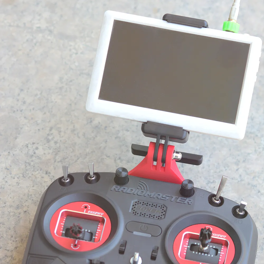 Supporto per telefono cellulare con trasmettitore QY3D per radiocomando Radiomaster Boxer Supporto per telefono cellulare con trasmettitore QY3D per radiocomando Radiomaster Boxer