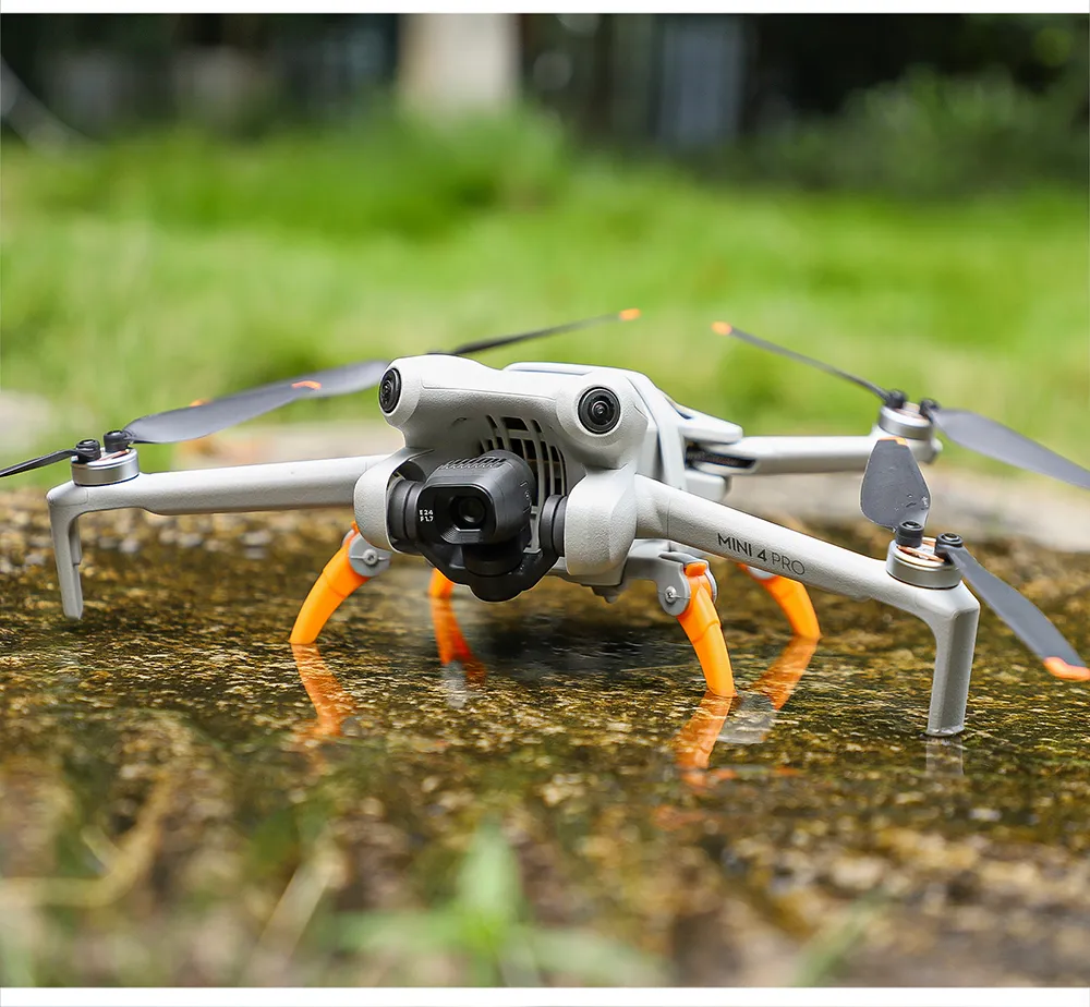 Sunnylife Foldable Extended Heightening Spider Landing Gear Legs Protector Support for DJI Mini 4 PRO RC Drone Quadcopter