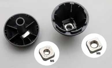 Comfortable Ball Shaped Handle for M8 T shape Slot Clamp Set Comfortable Ball Shaped Handle for M8 T shape Slot Clamp Set