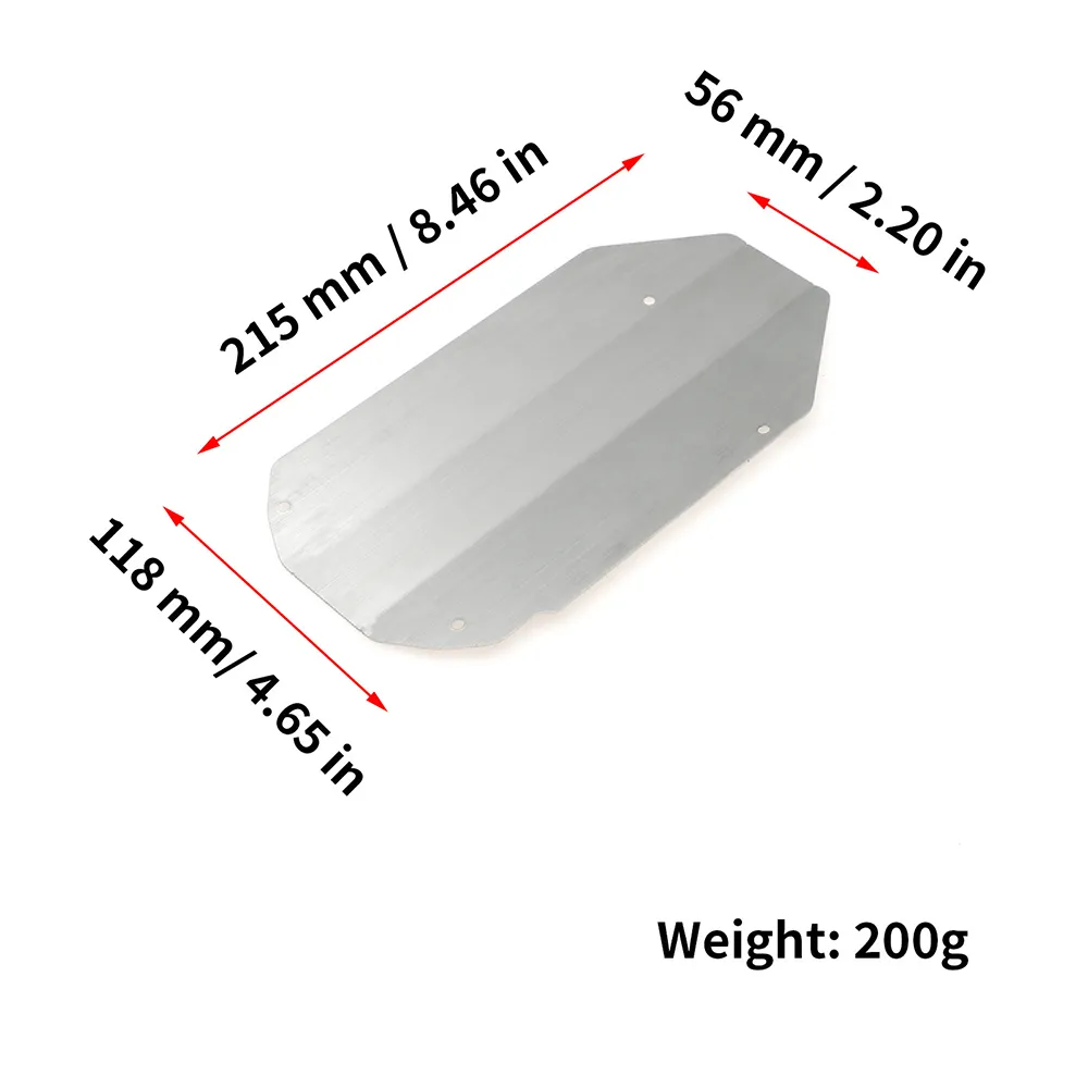 304 Stainless Steel Chassis Front And Rear Guards Scratch-Resistant And Anti-Scratch Plates for 1/10 TAMIYA TT02 RC Car Parts 304 Stainless Steel Chassis Front And Rear Guards Scratch-Resistant And Anti-Scratch Plates for 1/10 TAMIYA TT02 RC Car Parts