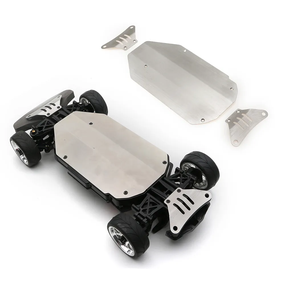 304 Stainless Steel Chassis Front And Rear Guards Scratch-Resistant And Anti-Scratch Plates for 1/10 TAMIYA TT02 RC Car Parts 304 Stainless Steel Chassis Front And Rear Guards Scratch-Resistant And Anti-Scratch Plates for 1/10 TAMIYA TT02 RC Car Parts