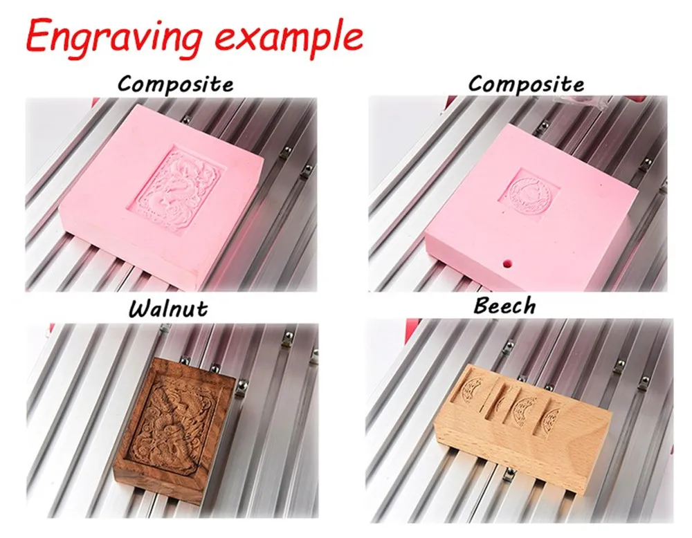 Red 1419 3 Axis Mini DIY CNC Router Engraving Machine Standard Spindle Motor Wood Carving Milling Woodworking Engraver Red 1419 3 Axis Mini DIY CNC Router Engraving Machine Standard Spindle Motor Wood Carving Milling Woodworking Engraver
