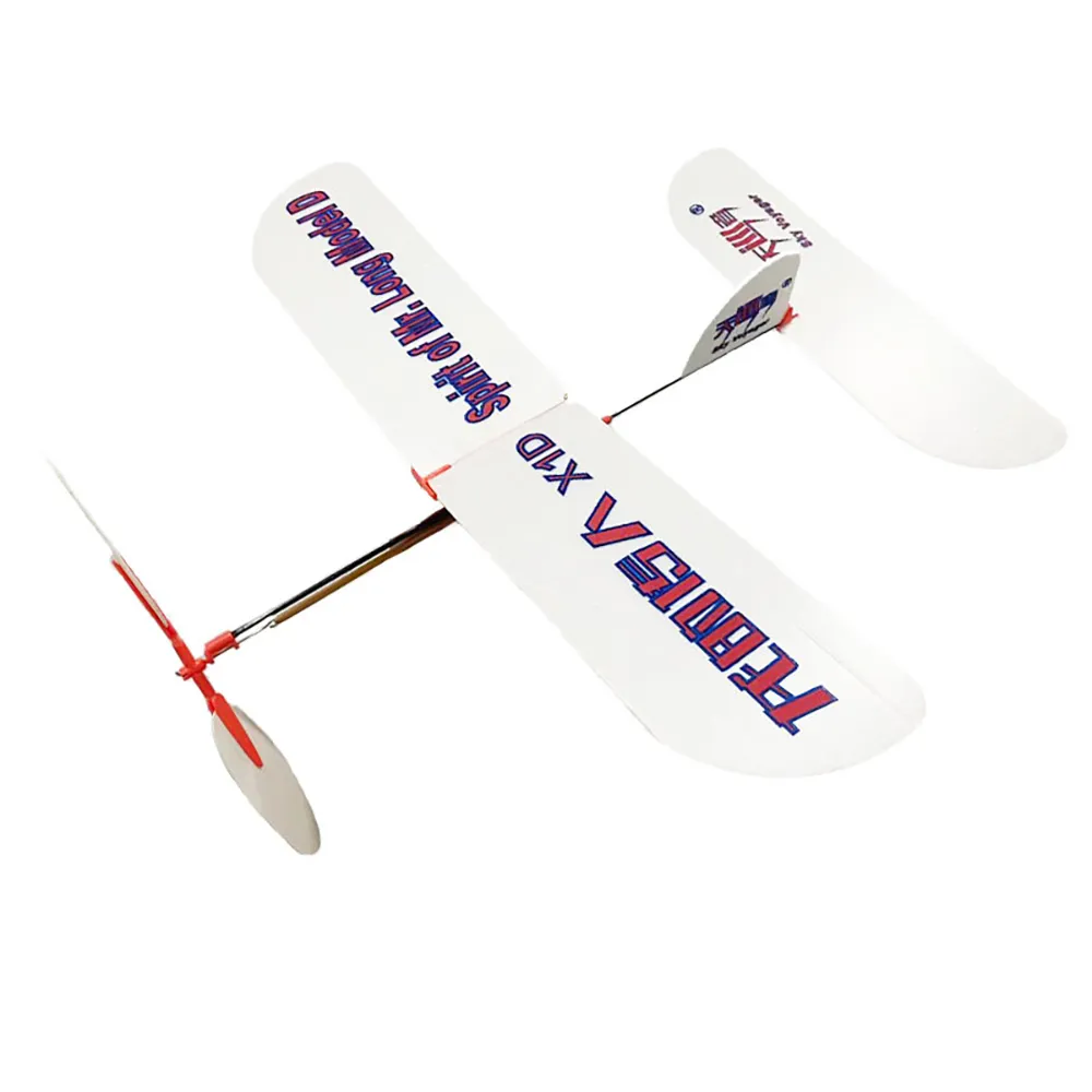 X1D do avião de borracha feito à mão Mr. Long Modelo D X1D do avião de borracha feito à mão Mr. Long Modelo D