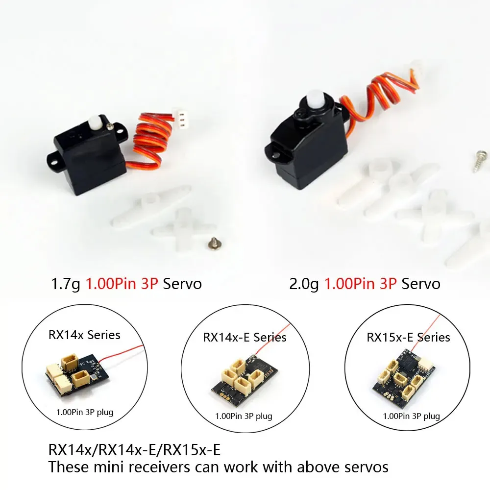 AEORC RX142/RX144/RX145/RX146/RX144-T/RX145-T/RX146-T 2.4GHz 4CH DSMX/2 FRSKY-D16 FLYSKY Mini Receiver Integrated 1S 5A brushed ESC With TELEM Function AEORC RX142/RX144/RX145/RX146/RX144-T/RX145-T/RX146-T 2.4GHz 4CH DSMX/2 FRSKY-D16 FLYSKY Mini Receiver Integrated 1S 5A brushed ESC With TELEM Function