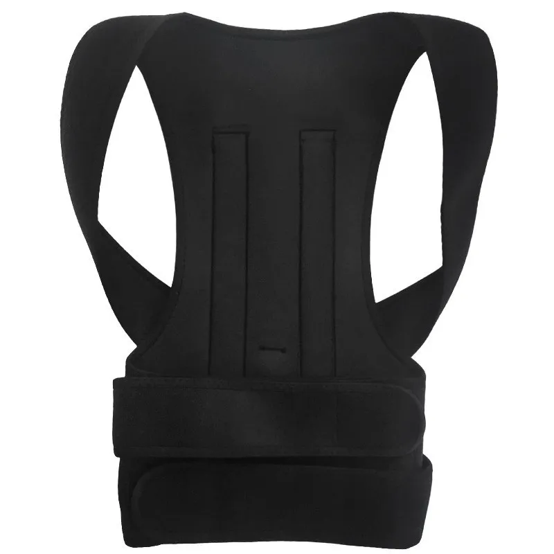 Adjustable Back Reinforced Support Belt Back Adult Posture Corrector Shoulder Lumbar Spine Support Back Protector Adjustable Back Reinforced Support Belt Back Adult Posture Corrector Shoulder Lumbar Spine Support Back Protector