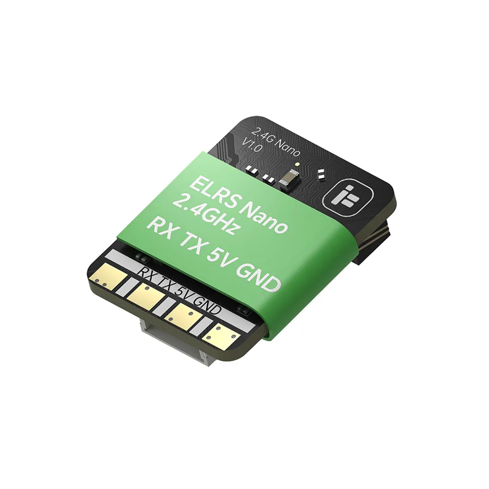 iFlight ExpressLRS ELRS 2.4GHz/868/915MHz Open Source Nano RX Receiver w/ T Antenna for FPV Racing Drone