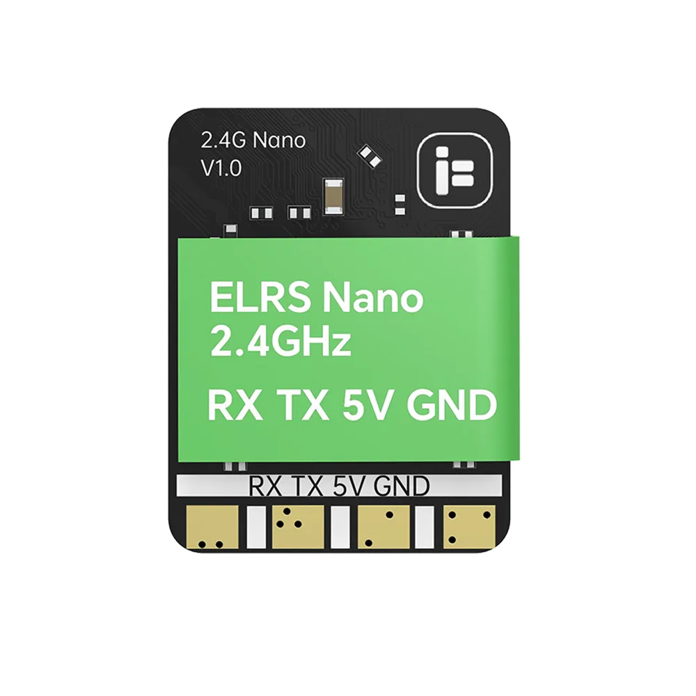 iFlight ExpressLRS ELRS 2.4GHz/868/915MHz Open Source Nano RX Receiver w/ T Antenna for FPV Racing Drone