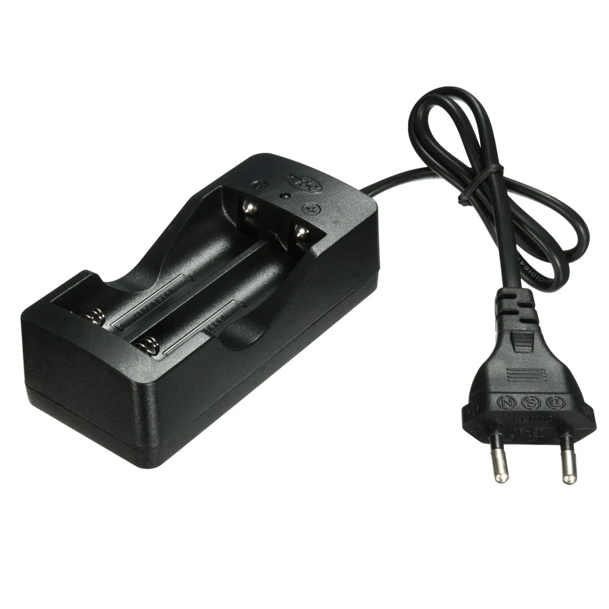 2 Slots EU/US Plug Charger for 18650 Battery 2 Slots EU/US Plug Charger for 18650 Battery