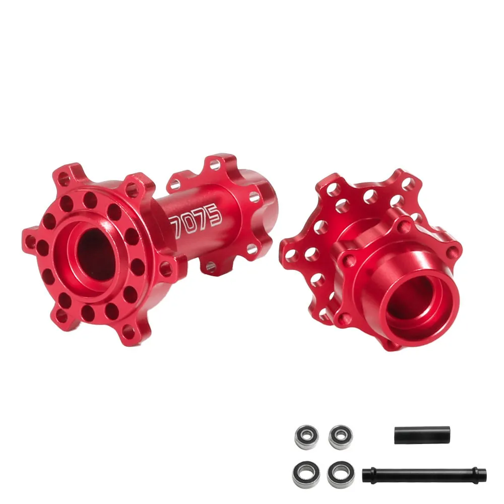 Aluminum 7075 Front Rear Wheel HUB HEX for LOSI 1/4 Promoto-MX RTR Motorcycle LOS06000 RC Motorcycle Parts