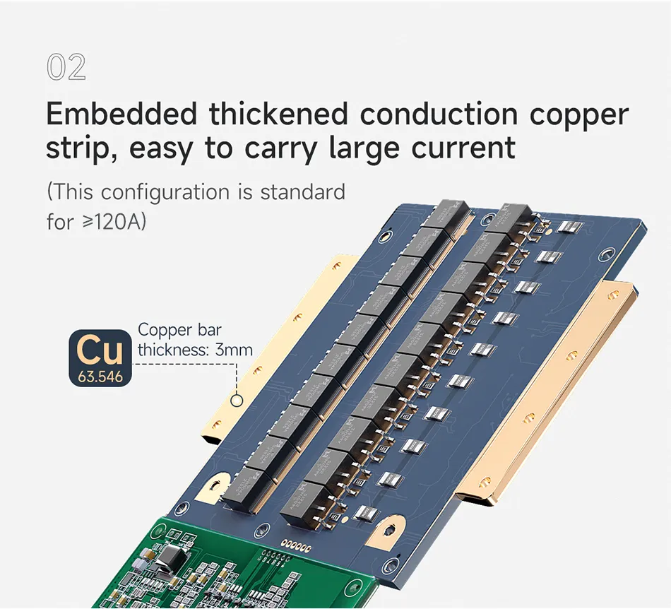 DALY Ternary 13S 48V 15A-250A Lithium Battery Protection Board Li-ion 13 String 18650 Electric Vehicle Energy Storage Smart Board