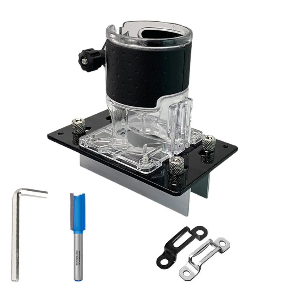 Portable Invisible Connector 2 in 1 Slotter Punch Locator Furniture Trimming Machine Slotting Milling Woodworking Tools Portable Invisible Connector 2 in 1 Slotter Punch Locator Furniture Trimming Machine Slotting Milling Woodworking Tools