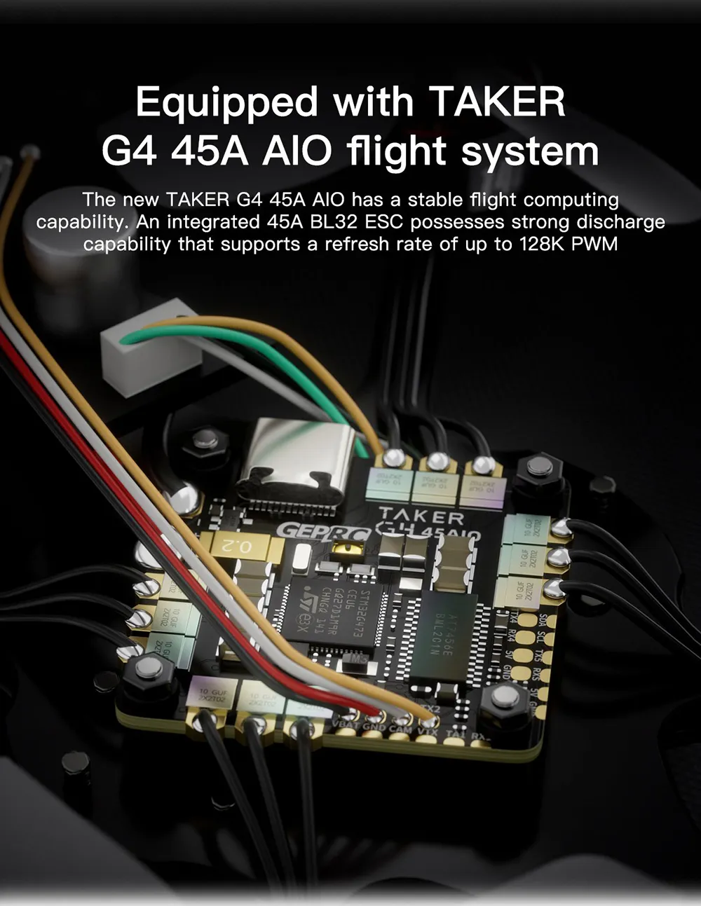 GEPRC Cinebot25 S HD DJI O3 2.5 Inch Whoop FPV Racing Drone PNP BNF TAKER G4 45A AIO Digital System GEPRC Cinebot25 S HD DJI O3 2.5 Inch Whoop FPV Racing Drone PNP BNF TAKER G4 45A AIO Digital System