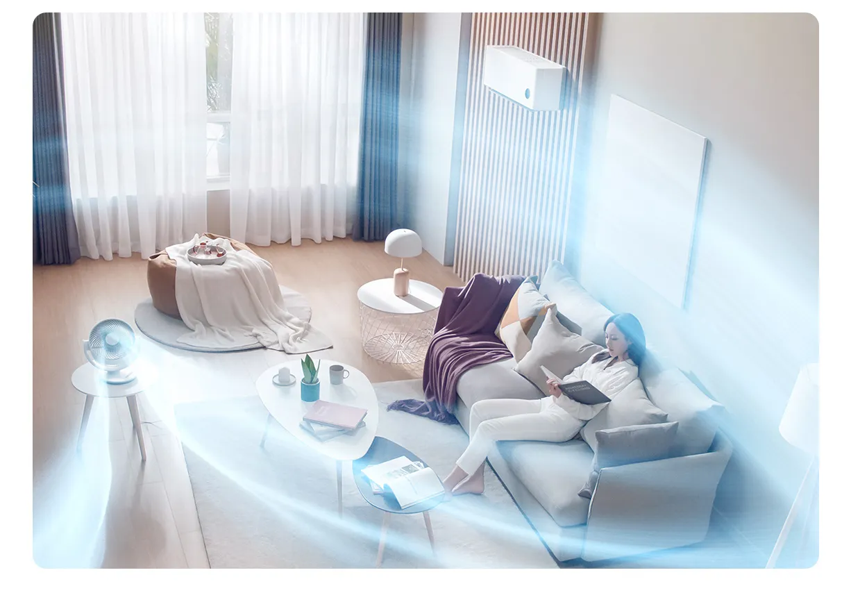 Xiaomi Mijia DC Frequency Conversion Air Circulation Fan High Air Volume 3D Circulation Swing Head Works With Mi Home App