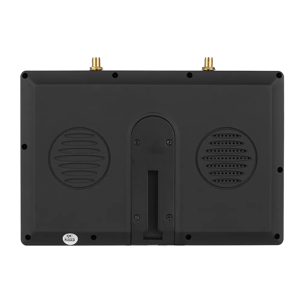 LST LT5802S 5.8G 40CH 800*480 7 Inch FPV Monitor Built in Dual Receiver Battery with Antennas for RC Drones