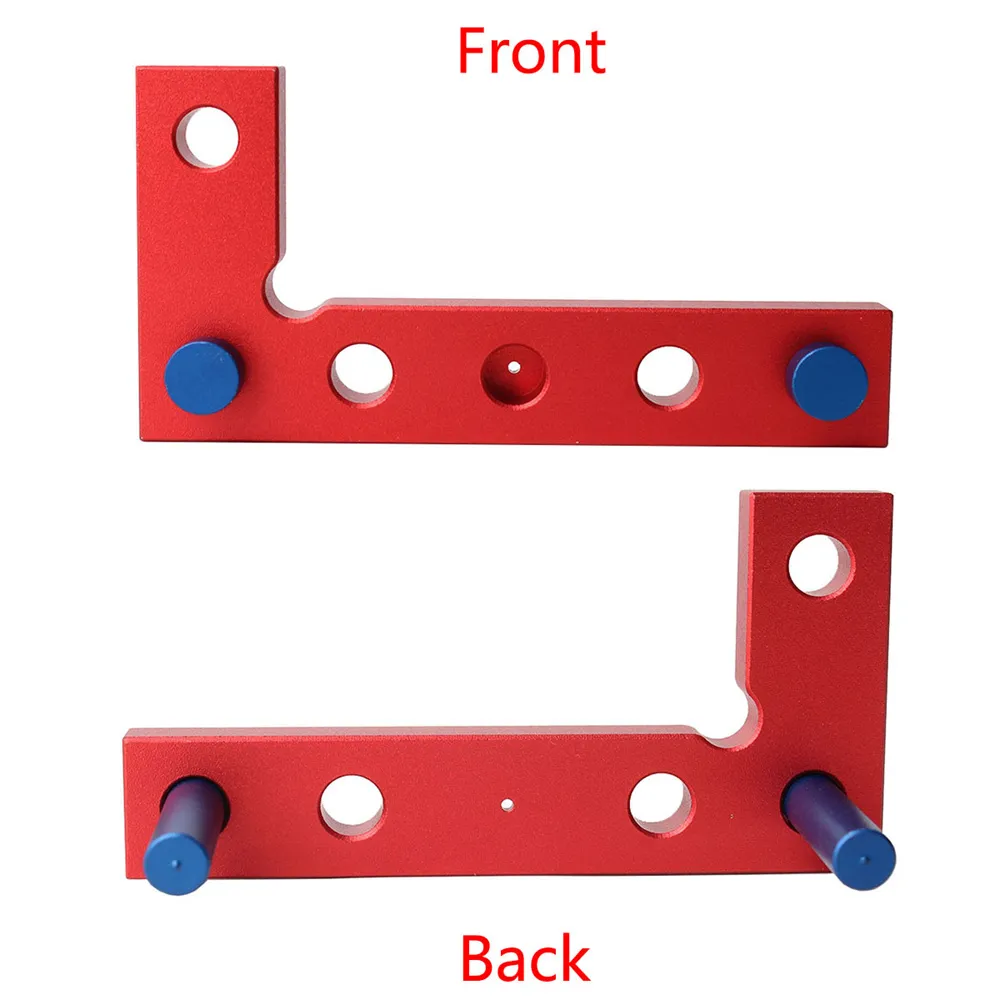 Small Square Center Finder Tool Compact 50x100mm Aluminum Alloy Mini Square Ruler Precise 90° Marking Center Finder