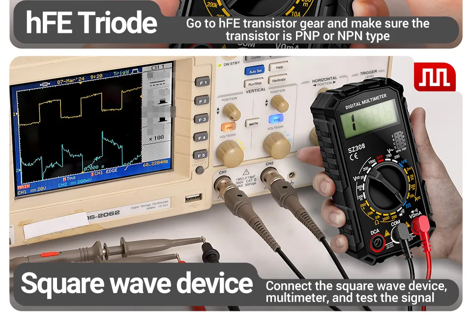 ANENG Professional Digital Multimeter High Precision AC/DC Voltage Current Resistance Tester with Low Battery Indication ABS Material Ideal for Electrician Maintenance Tasks ANENG Professional Digital Multimeter High Precision AC/DC Voltage Current Resistance Tester with Low Battery Indication ABS Material Ideal for Electrician Maintenance Tasks