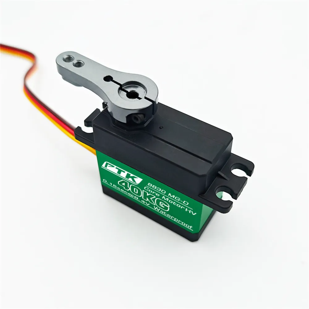 PTK8830 SSG-D 40kg Metal Digital Steering Gear High Torque High Voltage 8.4V Model Aircraft Model Climbing Car RV