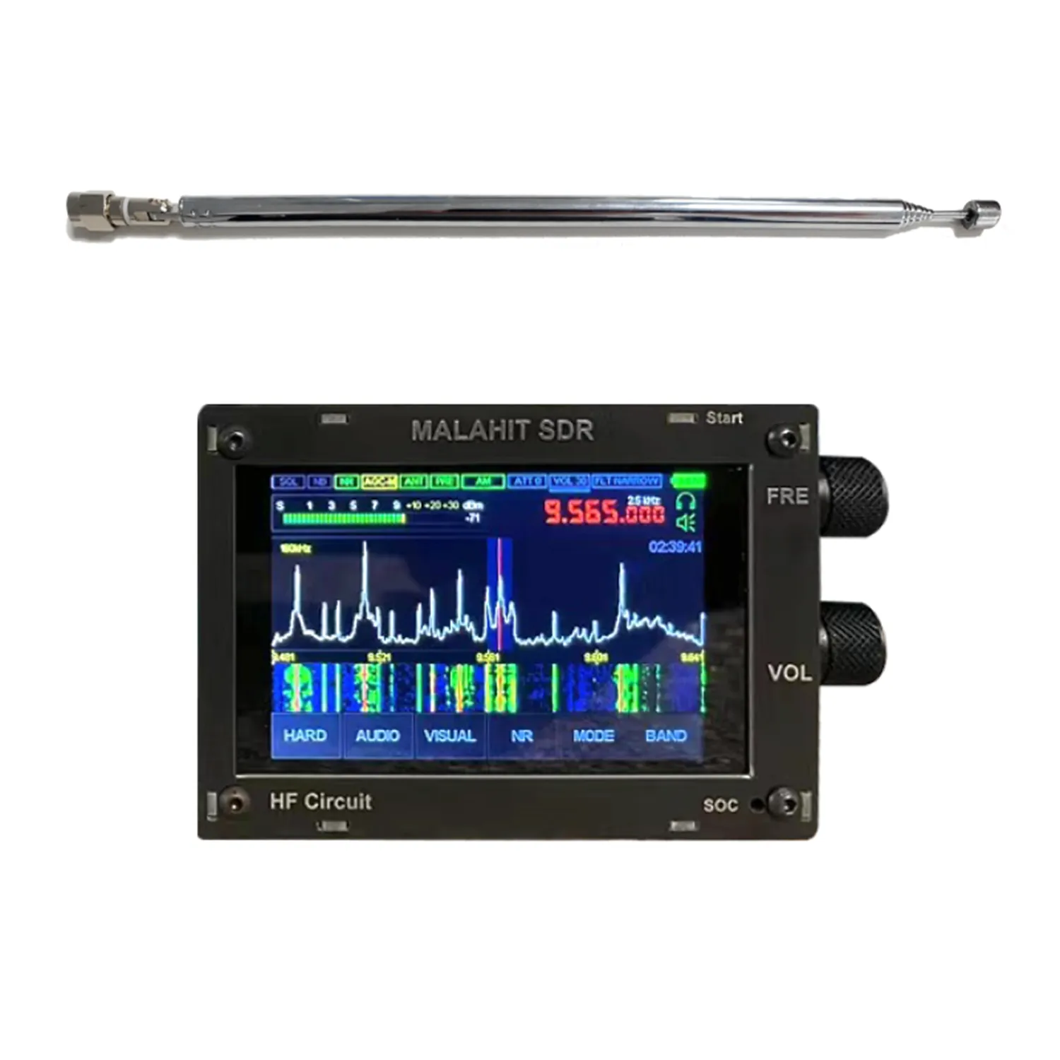 SDR-PRO 1.10D Firmware 50KHz-2GHz Malachite SDR DSP Receiver AM SSB NFM WFM Full Mode Built in Expansion Board SDR-PRO 1.10D Firmware 50KHz-2GHz Malachite SDR DSP Receiver AM SSB NFM WFM Full Mode Built in Expansion Board