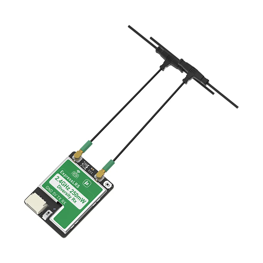 iFlight ELRS 2.4GHz/915MHz 250mW/500mW Dual-Antenna True Diversity RX Receiver for FPV RC Racer Drone iFlight ELRS 2.4GHz/915MHz 250mW/500mW Dual-Antenna True Diversity RX Receiver for FPV RC Racer Drone