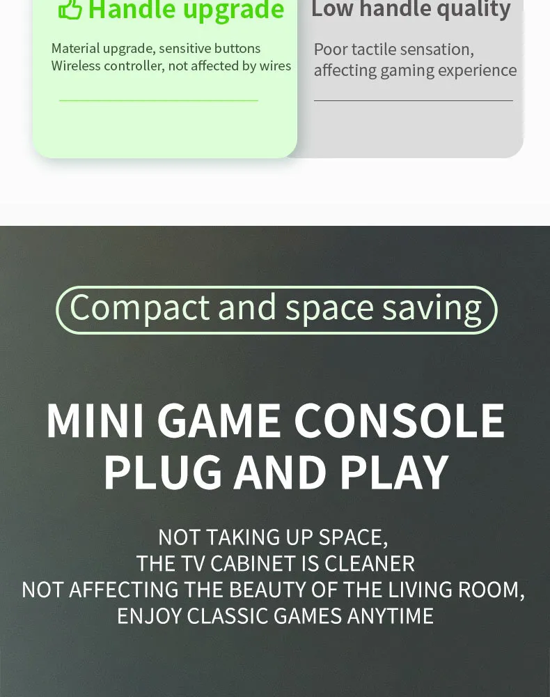 X7 Magic TV Game Console Linux Portable Video Game box Console 2.4G Wireless Tv Stick Retro For PSP Family 4K 64+256G 12000 GAMES With bracket