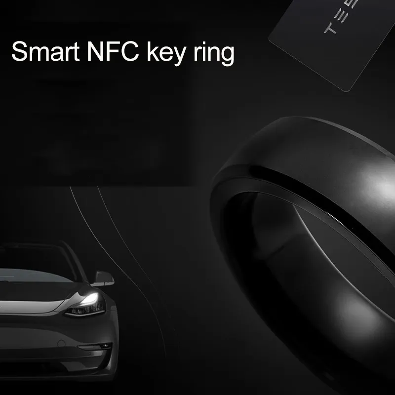 Smart NFC Key Ring For Tesla Model 3 Y S X Key Card Replacement Accessories 2024 Highland