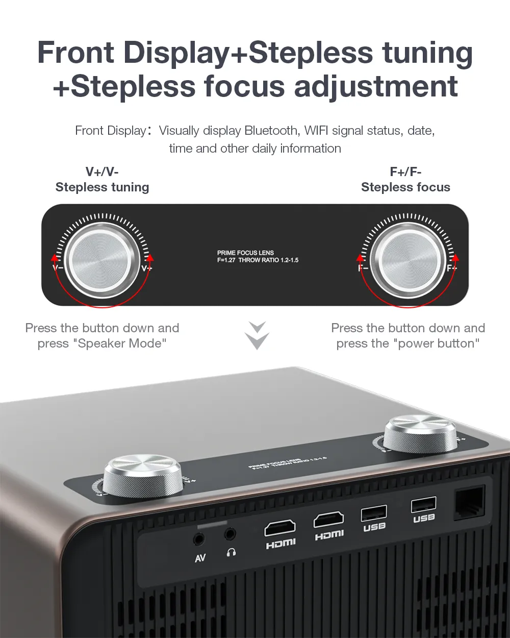 BlitzWolf® BW-V7 Android 4K Projector 850 ANSI Lumens Auto Focus Auto Keystone Correction Native 1080P Android 9.0 OS Bluetooth5.0 Home Theater Outdoor Movie BlitzWolf® BW-V7 Android 4K Projector 850 ANSI Lumens Auto Focus Auto Keystone Correction Native 1080P Android 9.0 OS Bluetooth5.0 Home Theater Outdoor Movie