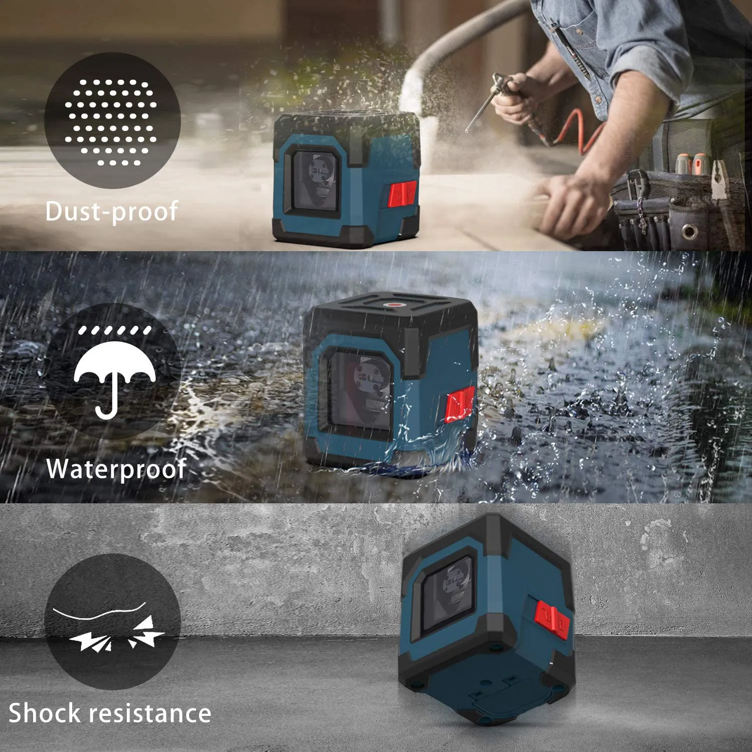HANMATEK Cross-line Laser Level LV1/LV1G for Precision Work HANMATEK Cross-line Laser Level LV1/LV1G for Precision Work