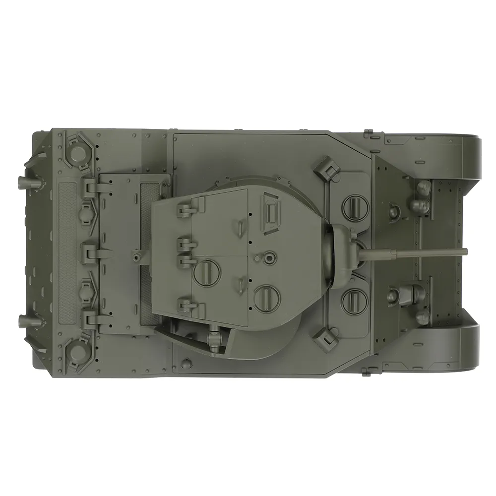 COOLBANK M5A1 1/16 2.4G RC Tank Sound Recoil Shooting Simulated Vehicles Models RTR Toys