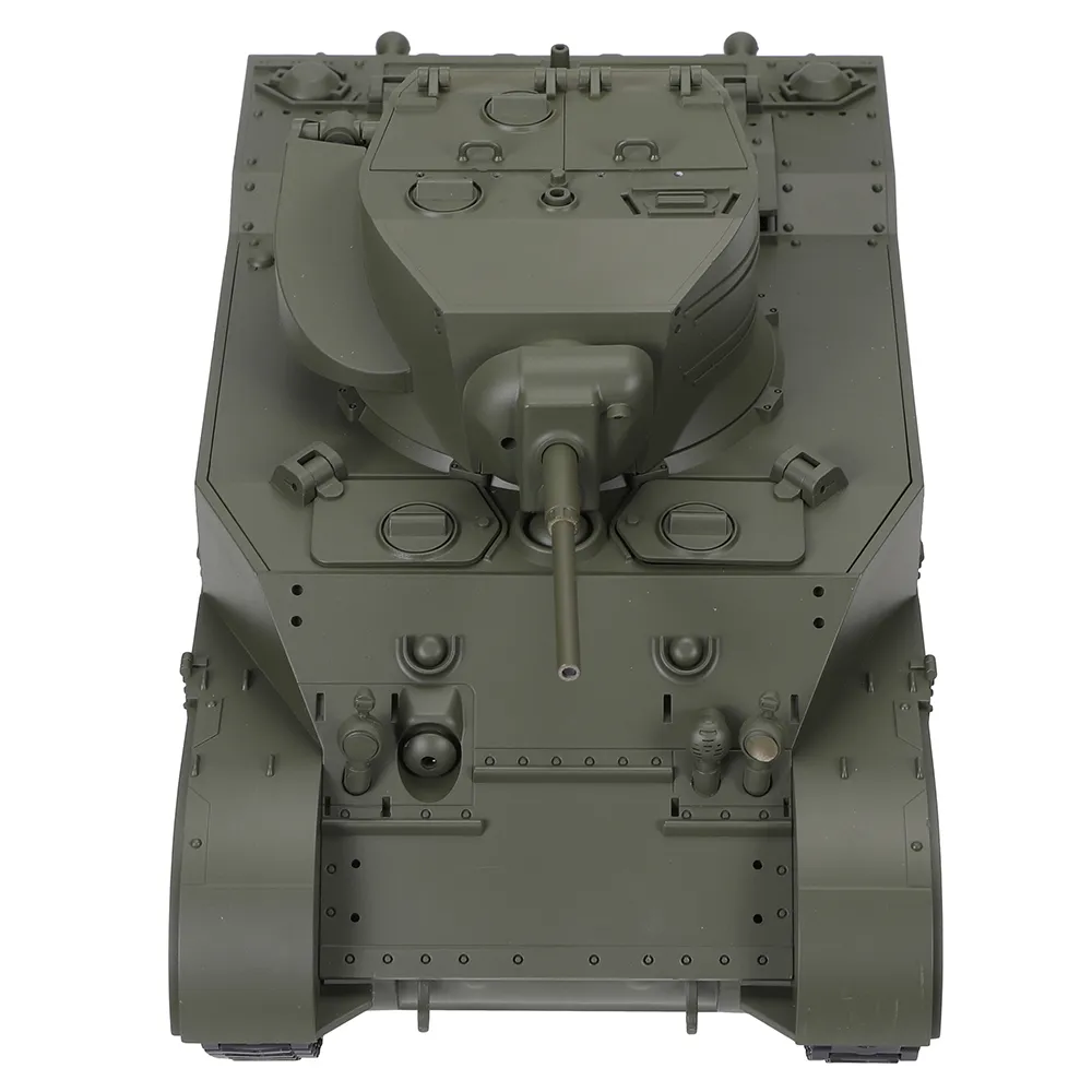 COOLBANK M5A1 1/16 2.4G RC Tank Sound Recoil Shooting Simulated Vehicles Models RTR Toys