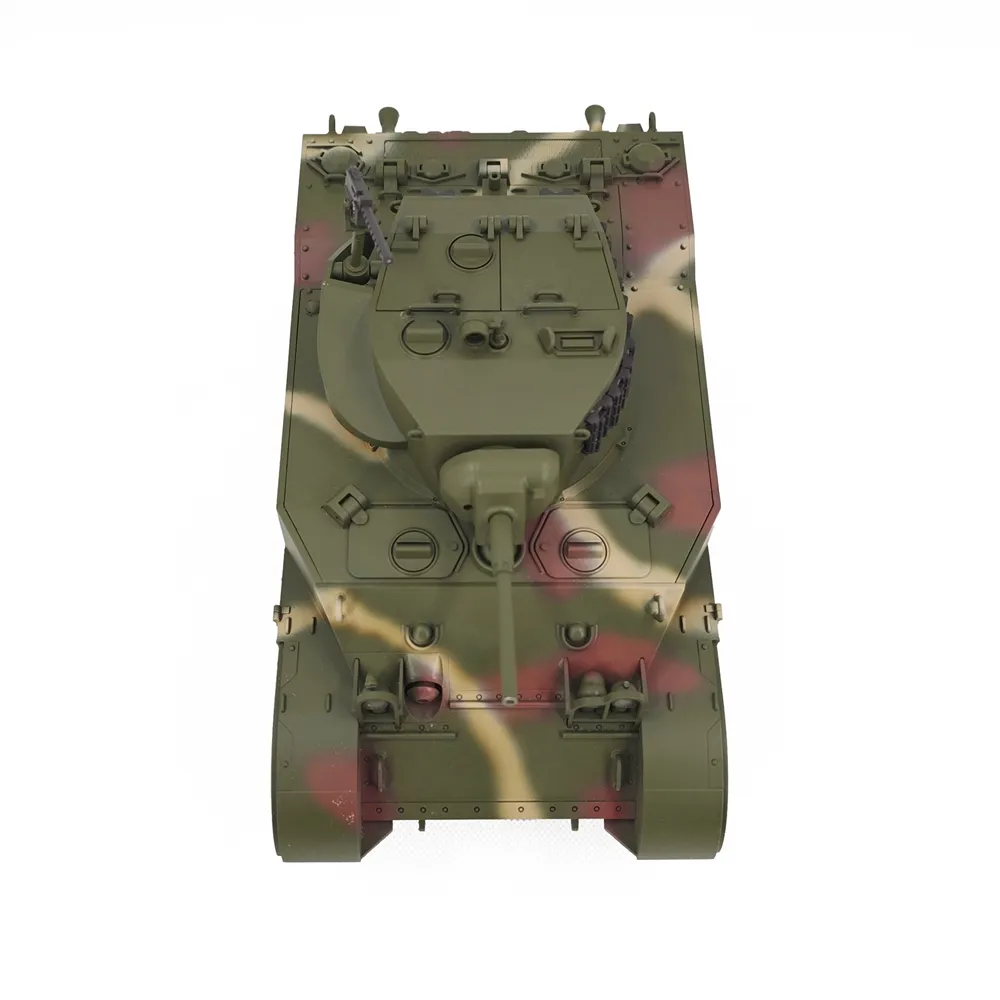 COOLBANK M5A1 1/16 2.4G RC Tank Sound Recoil Shooting Simulated Vehicles Models RTR Toys