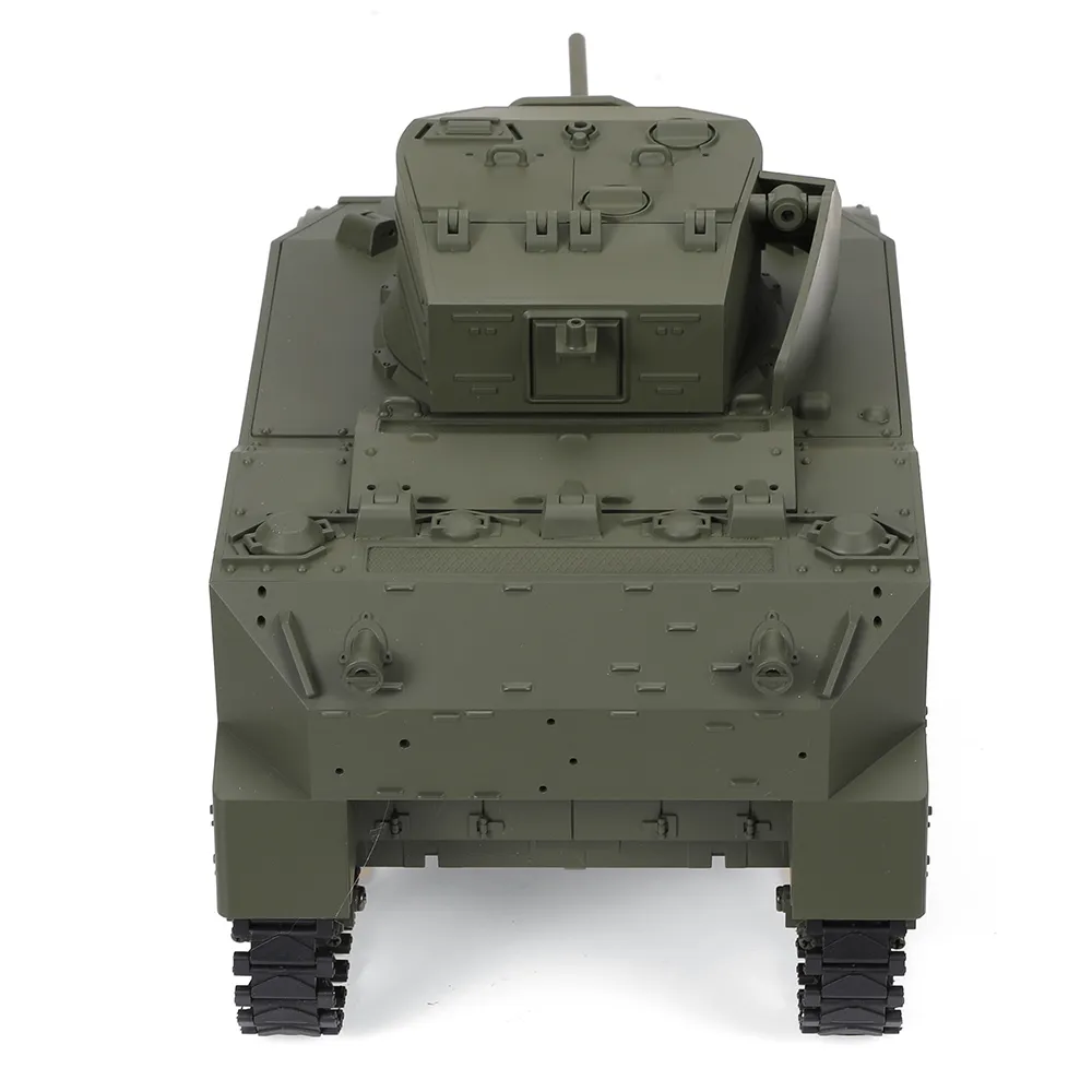 COOLBANK M5A1 1/16 2.4G RC Tank Sound Recoil Shooting Simulated Vehicles Models RTR Toys