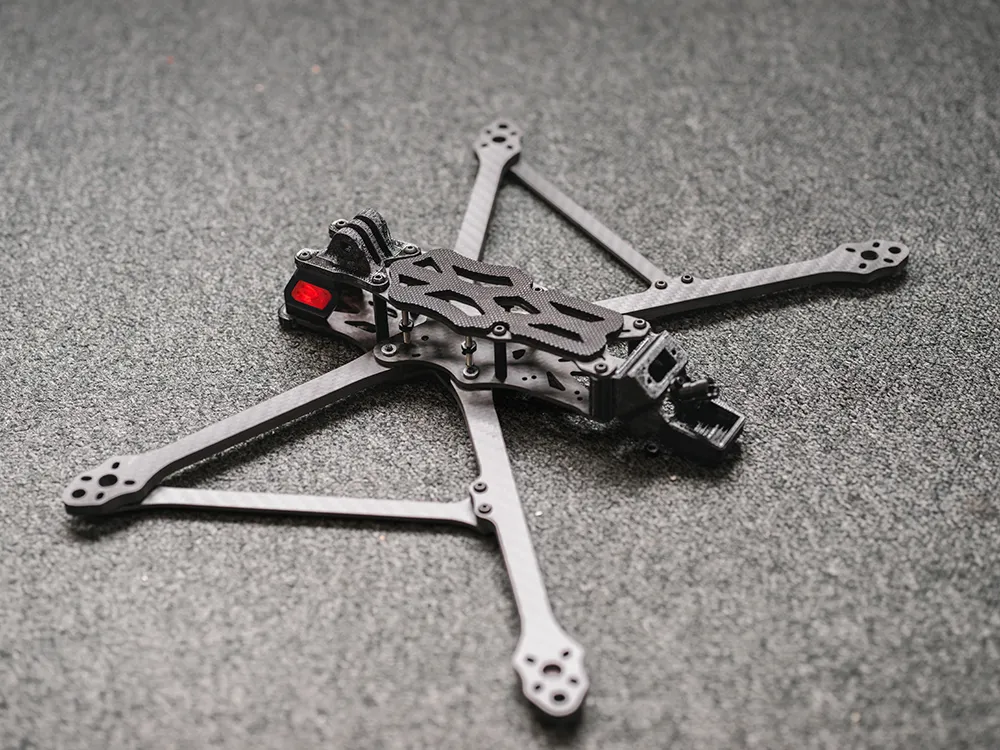 TEOSAW APEX EVO DC5 / DC5 MAX 5 Inch / DC7 / DC7 MAX 7 Inch DeadCat Frame Kit for DIY RC Drone FPV Racing Drone
