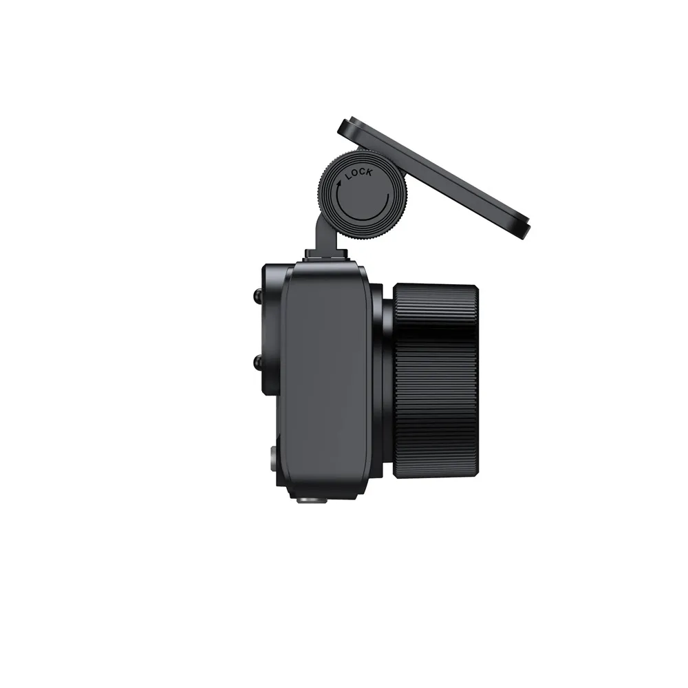 3 Lens Car Driving Recorder Dash Cam 1080p HD Night Vision 2.0 Inch Hidden Three-Record Car Camera with 64G Memory Card