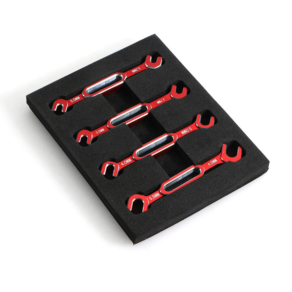 4本入りレンチ 3/3.2/3.5/3.7/4/5/5.5/6mm ターンバックルナット ボールエンドジョイントリムーバー RCカー ボートパーツ用ユニバーサルツール 4本入りレンチ 3/3.2/3.5/3.7/4/5/5.5/6mm ターンバックルナット ボールエンドジョイントリムーバー RCカー ボートパーツ用ユニバーサルツール