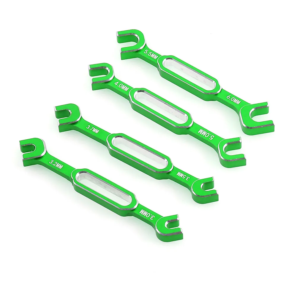 4本入りレンチ 3/3.2/3.5/3.7/4/5/5.5/6mm ターンバックルナット ボールエンドジョイントリムーバー RCカー ボートパーツ用ユニバーサルツール 4本入りレンチ 3/3.2/3.5/3.7/4/5/5.5/6mm ターンバックルナット ボールエンドジョイントリムーバー RCカー ボートパーツ用ユニバーサルツール