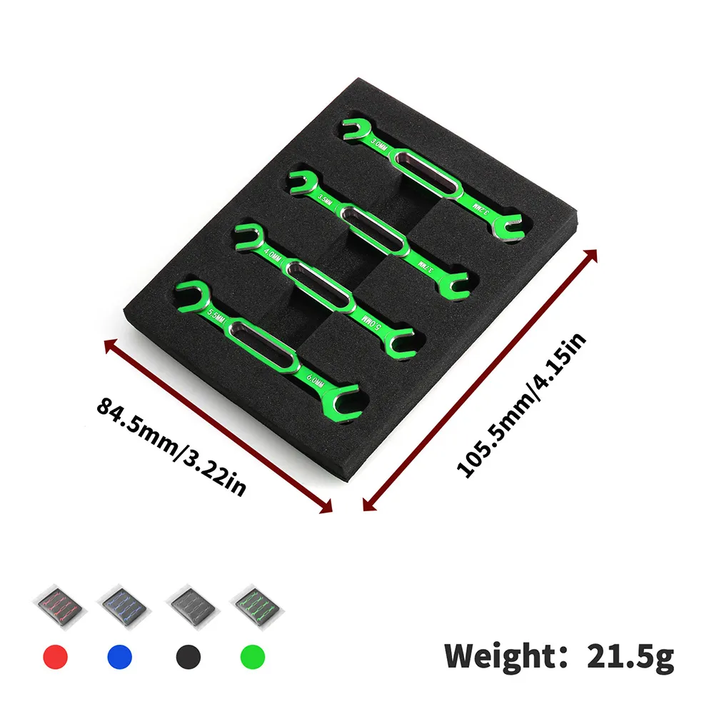 4本入りレンチ 3/3.2/3.5/3.7/4/5/5.5/6mm ターンバックルナット ボールエンドジョイントリムーバー RCカー ボートパーツ用ユニバーサルツール 4本入りレンチ 3/3.2/3.5/3.7/4/5/5.5/6mm ターンバックルナット ボールエンドジョイントリムーバー RCカー ボートパーツ用ユニバーサルツール