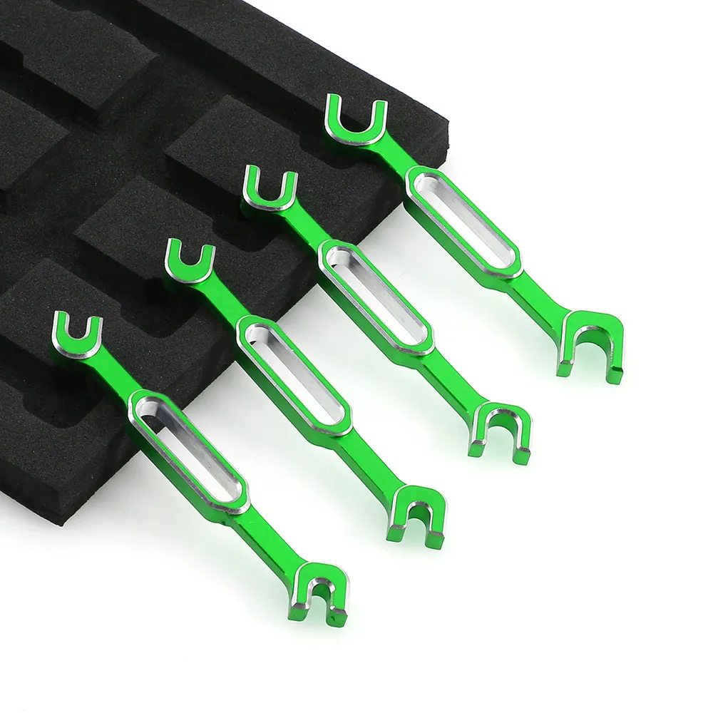 4本入りレンチ 3/3.2/3.5/3.7/4/5/5.5/6mm ターンバックルナット ボールエンドジョイントリムーバー RCカー ボートパーツ用ユニバーサルツール 4本入りレンチ 3/3.2/3.5/3.7/4/5/5.5/6mm ターンバックルナット ボールエンドジョイントリムーバー RCカー ボートパーツ用ユニバーサルツール