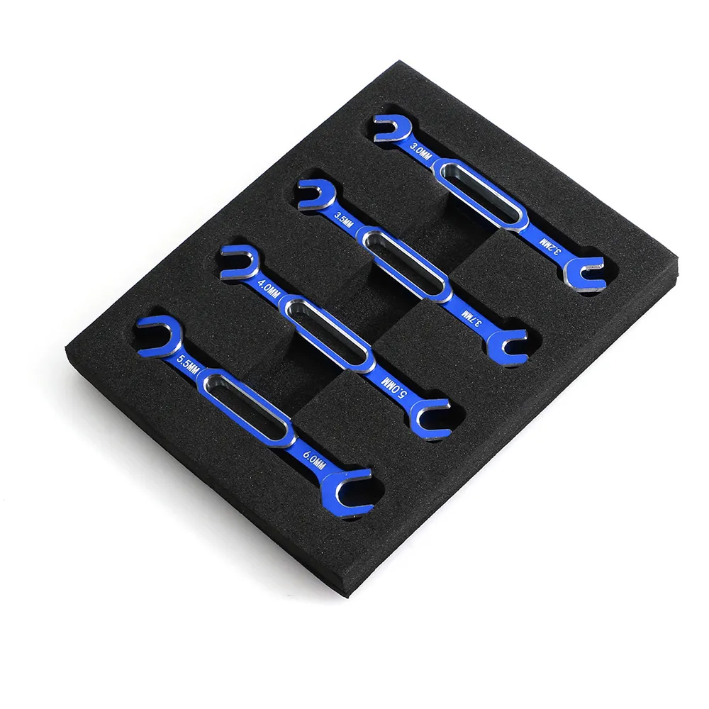 4本入りレンチ 3/3.2/3.5/3.7/4/5/5.5/6mm ターンバックルナット ボールエンドジョイントリムーバー RCカー ボートパーツ用ユニバーサルツール 4本入りレンチ 3/3.2/3.5/3.7/4/5/5.5/6mm ターンバックルナット ボールエンドジョイントリムーバー RCカー ボートパーツ用ユニバーサルツール