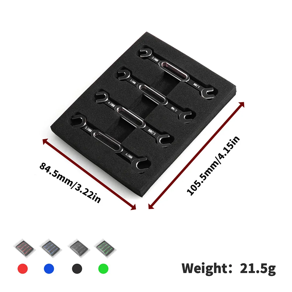 4本入りレンチ 3/3.2/3.5/3.7/4/5/5.5/6mm ターンバックルナット ボールエンドジョイントリムーバー RCカー ボートパーツ用ユニバーサルツール 4本入りレンチ 3/3.2/3.5/3.7/4/5/5.5/6mm ターンバックルナット ボールエンドジョイントリムーバー RCカー ボートパーツ用ユニバーサルツール