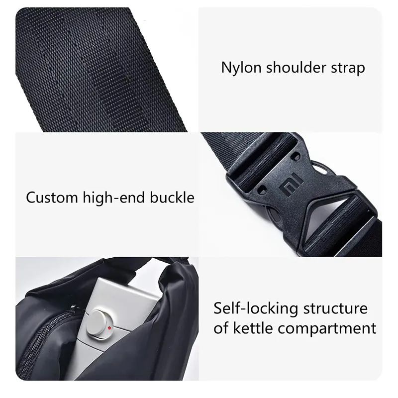 Xiaomi Mijia 2.25L Rucksack Sling Bag Wasserdicht Kleine Größe Freizeit Schulter Typ Brust Taschen Unisex Rucksack Umhängetasche