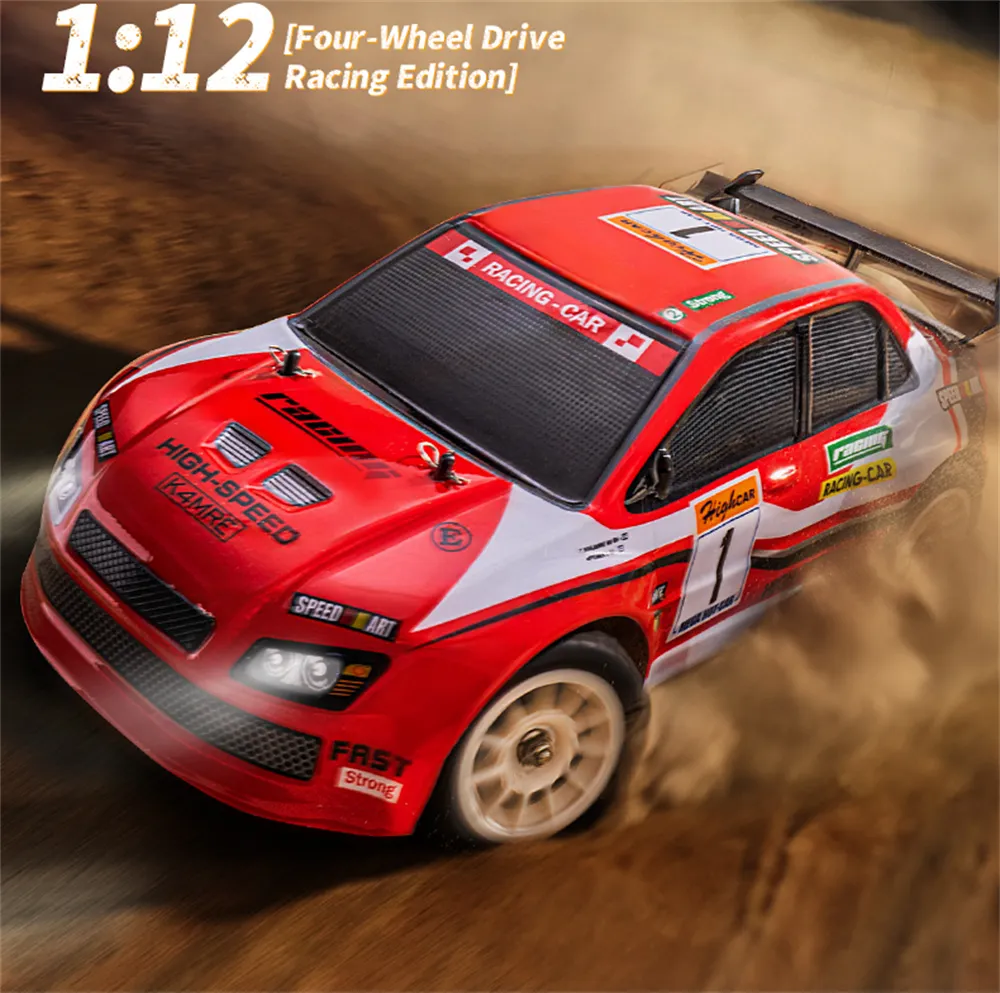 SY SY1201 1/12 2.4G 4WD EVO RC Car w/ Gyro Drift Rally Vehicle Models Full Proportional Control