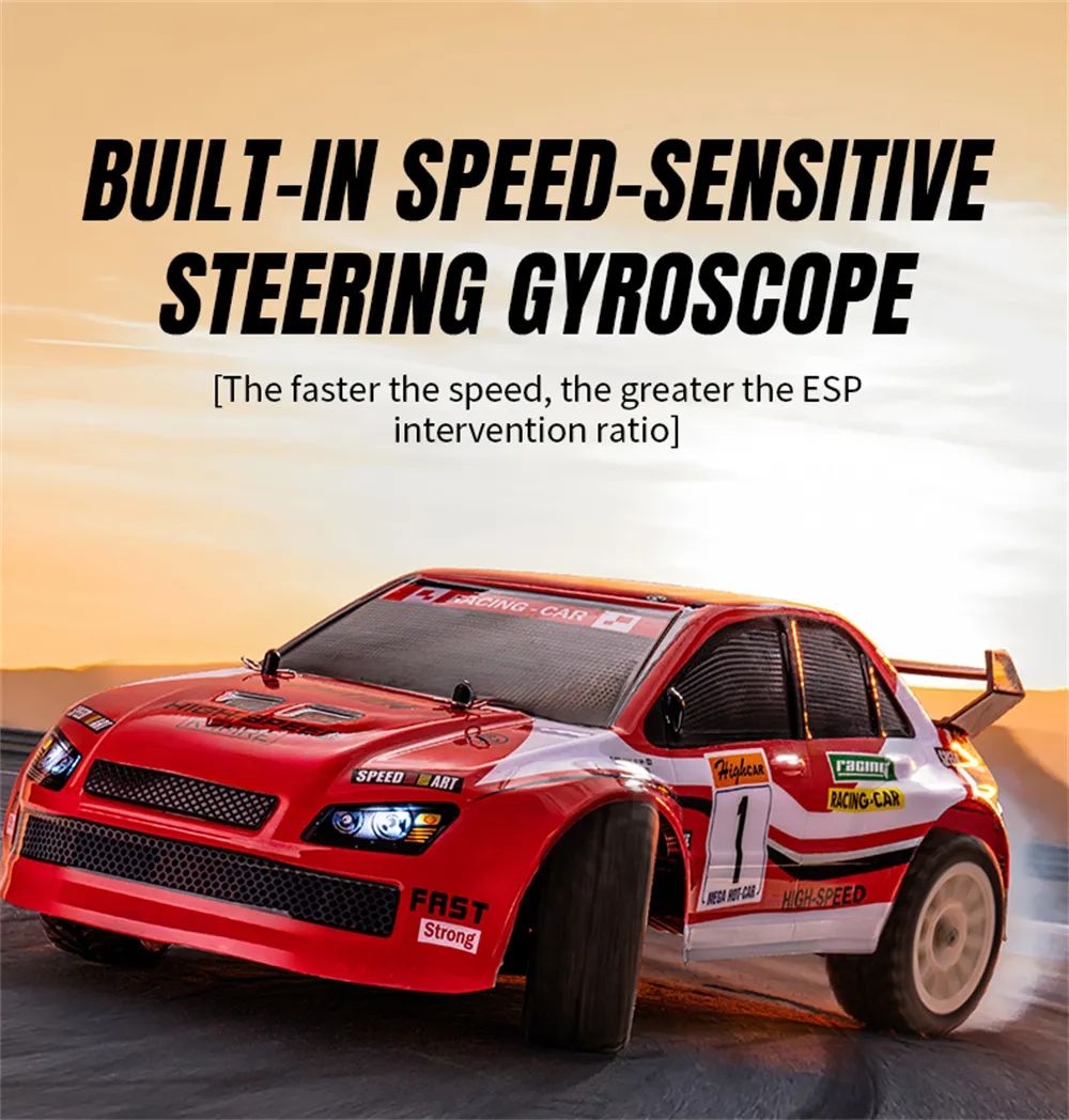 SY SY1201 1/12 2.4G 4WD EVO RC Car w/ Gyro Drift Rally Vehicle Models Full Proportional Control
