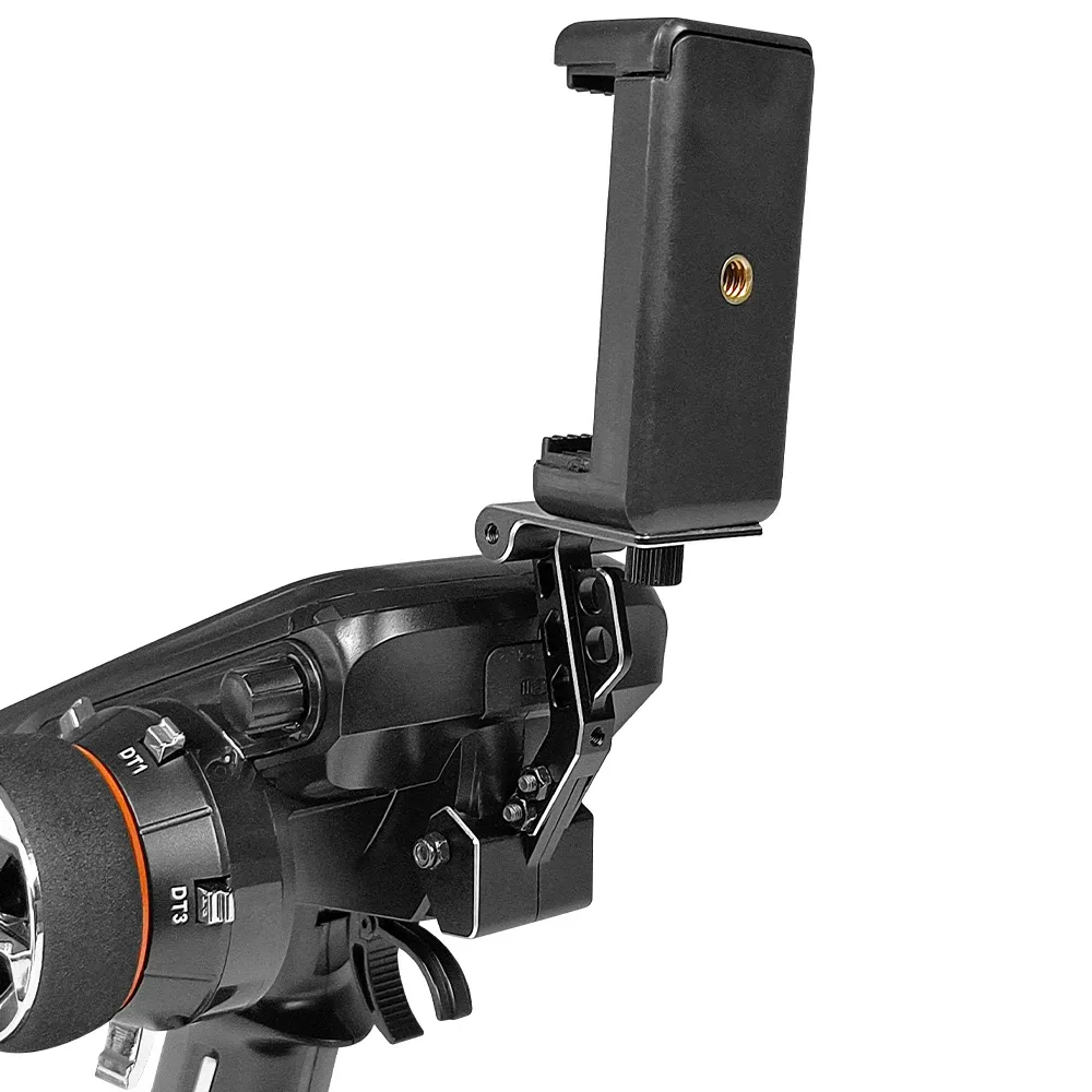 Radiolink RC8X Transmitter Holder Mount Monitor Display Phone Bracket CNC Aluminum Alloy Bracket for RC8X Remote Controller Radiolink RC8X Transmitter Holder Mount Monitor Display Phone Bracket CNC Aluminum Alloy Bracket for RC8X Remote Controller
