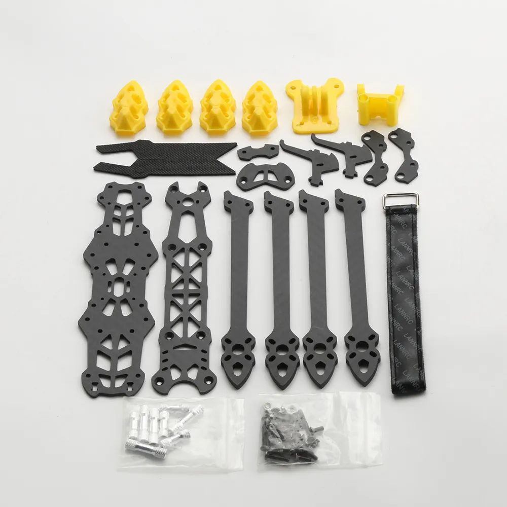 Mark4 7 Inch 295mm Wheelbasae 5mm Arm 3K Carbon Fiber Frame Kit for DIY RC FPV Racing Drone Mark4 7 Inch 295mm Wheelbasae 5mm Arm 3K Carbon Fiber Frame Kit for DIY RC FPV Racing Drone