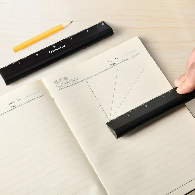 15cm/30cm Woodworking Black Marking Ruler Aluminum Alloy Water Droplet Ruler Drawing and Drawing with A Ruler Measurement Tools 15cm/30cm Woodworking Black Marking Ruler Aluminum Alloy Water Droplet Ruler Drawing and Drawing with A Ruler Measurement Tools
