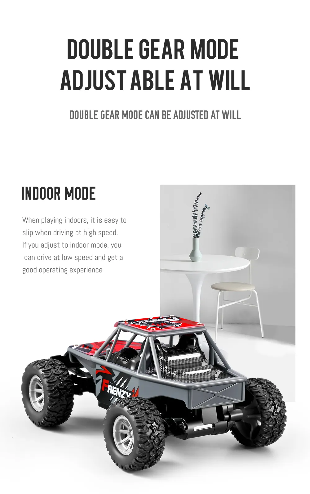 S803 RTR 1/32 2,4G RWD Mini RC Auto Full Scale LED Licht Offroad High Speed Dual Speed Modus Fahrzeuge Modell Kinder Kinderspielzeug