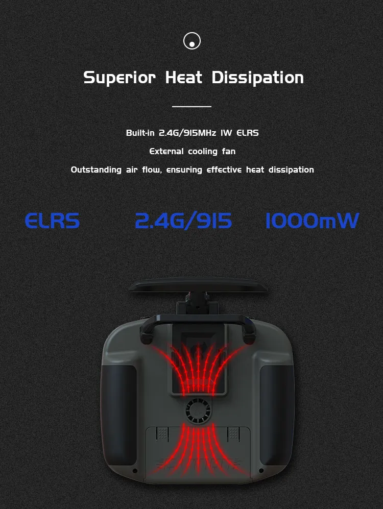 Jumper T15 2.4GHz ELRS 1W VS-M Hall Sensor Full Size Gimbal 3.5 Colour-Touch Screen EdgeTX Radio Controller for FPV RC Racer Drone Jumper T15 2.4GHz ELRS 1W VS-M Hall Sensor Full Size Gimbal 3.5 Colour-Touch Screen EdgeTX Radio Controller for FPV RC Racer Drone