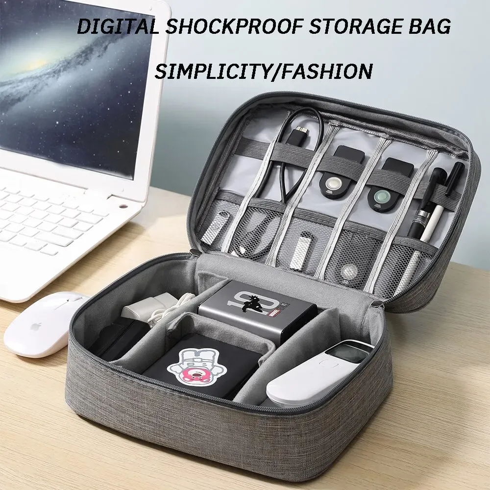 Phone Cord Protector Cable Management Organizer Digital Product Storage Bag Cable Management Cable Organizer Cord Hider