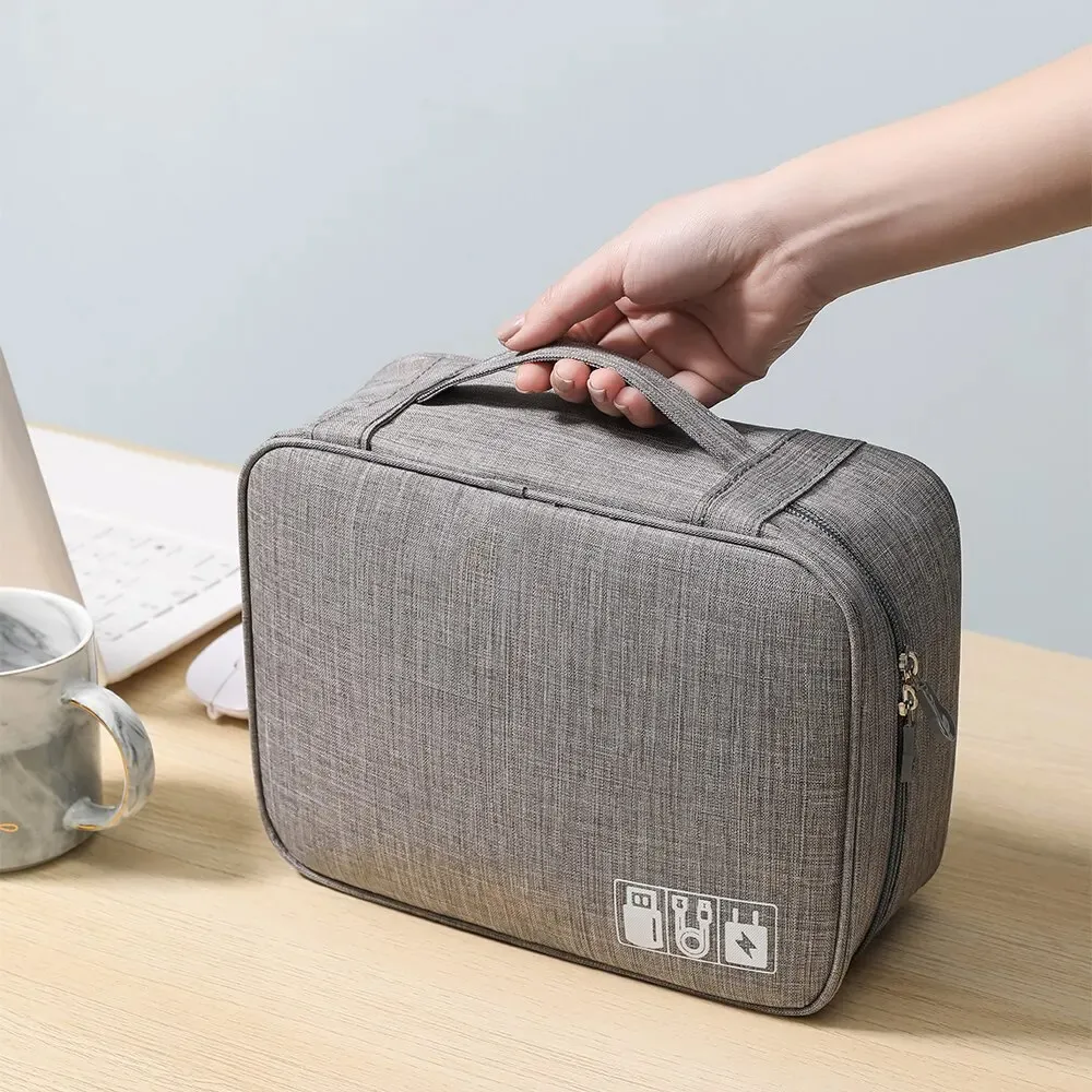Phone Cord Protector Cable Management Organizer Digital Product Storage Bag Cable Management Cable Organizer Cord Hider