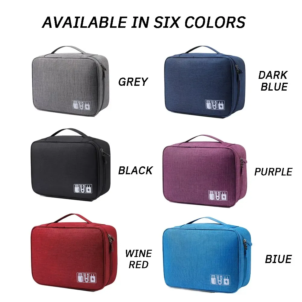 Phone Cord Protector Cable Management Organizer Digital Product Storage Bag Cable Management Cable Organizer Cord Hider